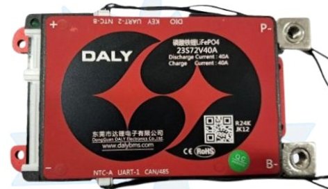 BMS LFP 23S 40A SMART CAN DALY (33fd)