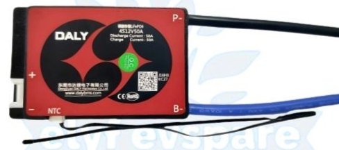 LFP 4S 50A SAME PORT W/P DALY BMS (33b2)