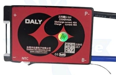 NMC 7S 40A SAME PORT W/P DALY BMS (018a)